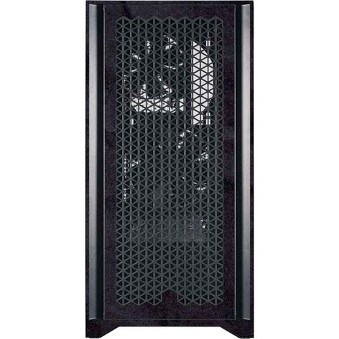 NHL Los Angeles Kings Distressed Corsair 4000D Tempered Glass Mid-Tower ATX Case Skin