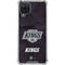 NHL Los Angeles Kings Distressed Galaxy A12 Clear Case