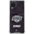 NHL Los Angeles Kings Distressed Galaxy A12 Clear Case