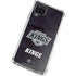 NHL Los Angeles Kings Distressed Galaxy A12 Clear Case