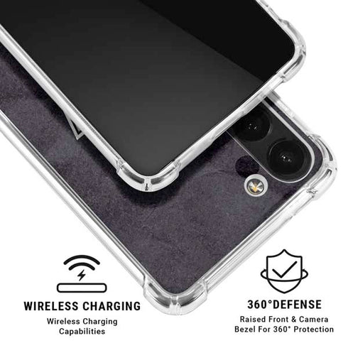 NHL Los Angeles Kings Distressed Galaxy A13 5G Clear Case