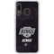 NHL Los Angeles Kings Distressed Galaxy A20 Clear Case