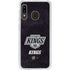 NHL Los Angeles Kings Distressed Galaxy A20 Clear Case
