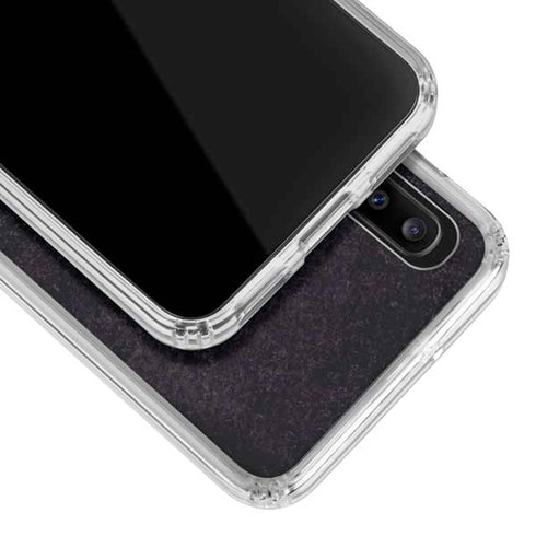 NHL Los Angeles Kings Distressed Galaxy A20 Clear Case