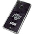 NHL Los Angeles Kings Distressed Galaxy A21 Clear Case