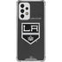 NHL Los Angeles Kings Distressed Galaxy A33 5G Clear Case