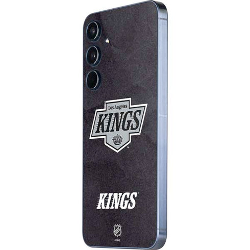 NHL Los Angeles Kings Distressed Galaxy A35 5G Skin