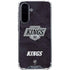 NHL Los Angeles Kings Distressed Galaxy A36 5G Clear Case