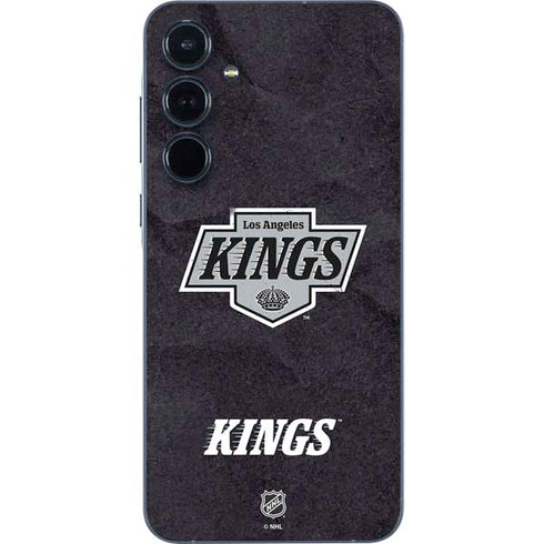 NHL Los Angeles Kings Distressed Galaxy A36 5G Skin