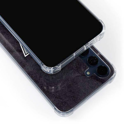 NHL Los Angeles Kings Distressed Galaxy A55 5G Clear Case