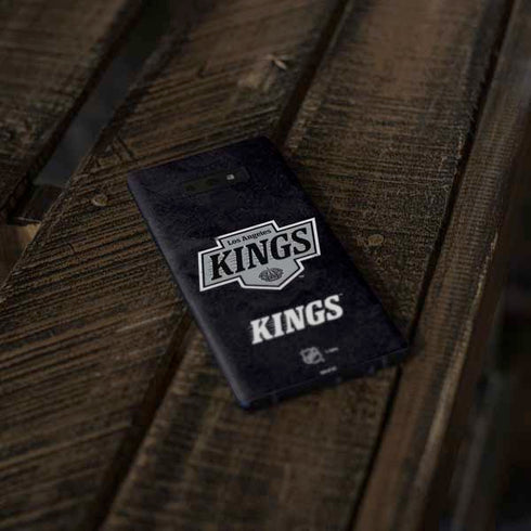NHL Los Angeles Kings Distressed Galaxy Note 9 Skin