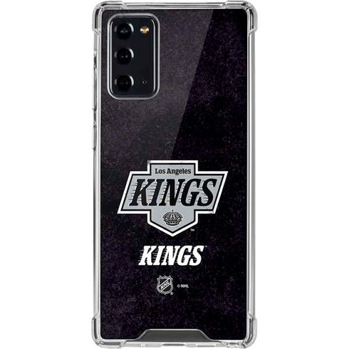 NHL Los Angeles Kings Distressed Galaxy Note20 5G Clear Case