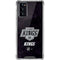 NHL Los Angeles Kings Distressed Galaxy Note20 5G Clear Case