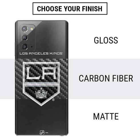 NHL Los Angeles Kings Distressed Galaxy Note20 5G Skin