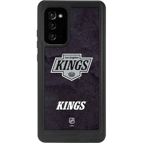 NHL Los Angeles Kings Distressed Galaxy Note20 5G Waterproof Case