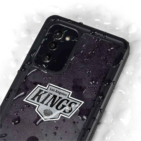NHL Los Angeles Kings Distressed Galaxy Note20 5G Waterproof Case