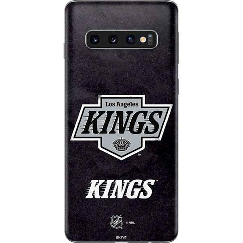NHL Los Angeles Kings Distressed Galaxy S10 Skin