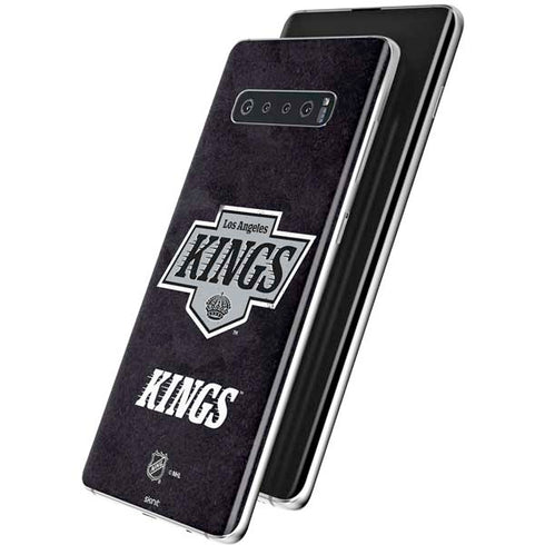 NHL Los Angeles Kings Distressed Galaxy S10 Skin
