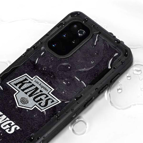 NHL Los Angeles Kings Distressed Galaxy S20 Plus Waterproof Case