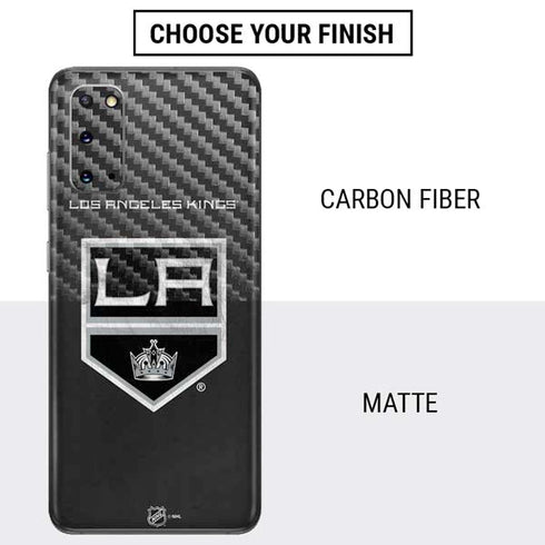 NHL Los Angeles Kings Distressed Galaxy S20 Skin