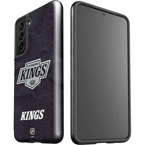 NHL Los Angeles Kings Distressed Galaxy S21 5G Pro Case
