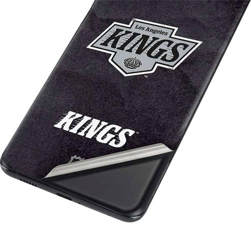 NHL Los Angeles Kings Distressed Galaxy S21 5G Skin