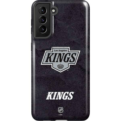 NHL Los Angeles Kings Distressed Galaxy S21 Plus 5G Pro Case