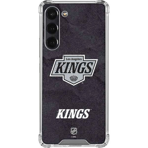 NHL Los Angeles Kings Distressed Galaxy S23 Plus Clear Case