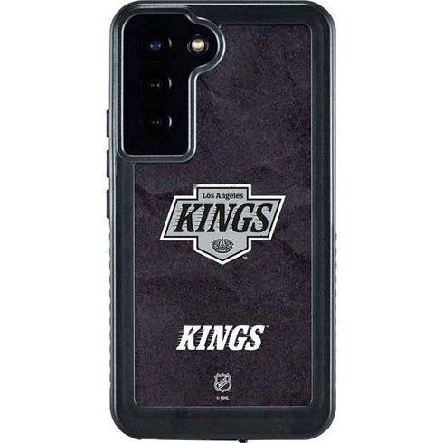 NHL Los Angeles Kings Distressed Galaxy S23 Plus Waterproof Case