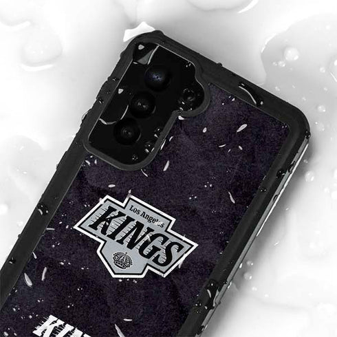 NHL Los Angeles Kings Distressed Galaxy S23 Plus Waterproof Case