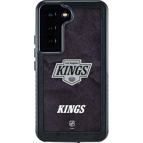 NHL Los Angeles Kings Distressed Galaxy S23 Waterproof Case