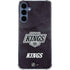 NHL Los Angeles Kings Distressed Galaxy S24 Clear Case