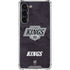 NHL Los Angeles Kings Distressed Galaxy S24 FE Clear Case
