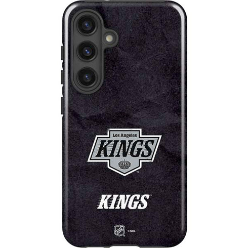 NHL Los Angeles Kings Distressed Galaxy S24 Impact Case