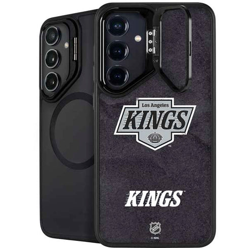 NHL Los Angeles Kings Distressed Galaxy S24 Kickstand Case