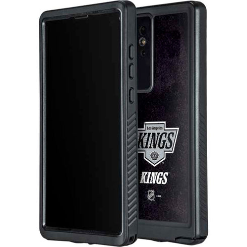 NHL Los Angeles Kings Distressed Galaxy S24 Ultra Waterproof Case