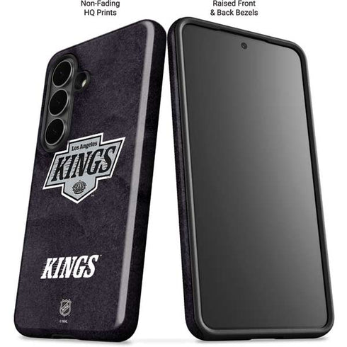 NHL Los Angeles Kings Distressed Galaxy S26 Impact Case