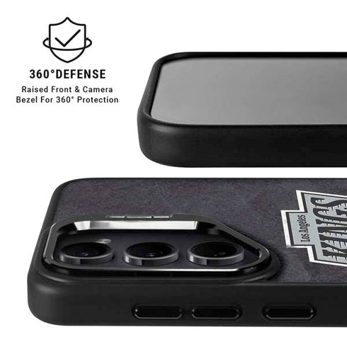 NHL Los Angeles Kings Distressed Galaxy S26 Kickstand Case