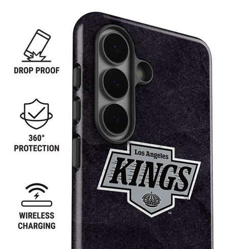 NHL Los Angeles Kings Distressed Galaxy S26 Plus Impact Case