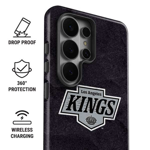 NHL Los Angeles Kings Distressed Galaxy S26 Ultra Impact Case