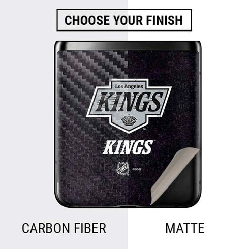 NHL Los Angeles Kings Distressed Galaxy Z Flip Skin
