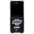 NHL Los Angeles Kings Distressed Galaxy Z Flip6 Clear Case