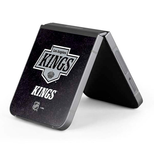 NHL Los Angeles Kings Distressed Galaxy Z Flip6 Skin