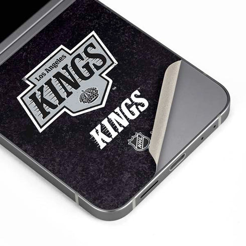 NHL Los Angeles Kings Distressed Galaxy Z Flip6 Skin