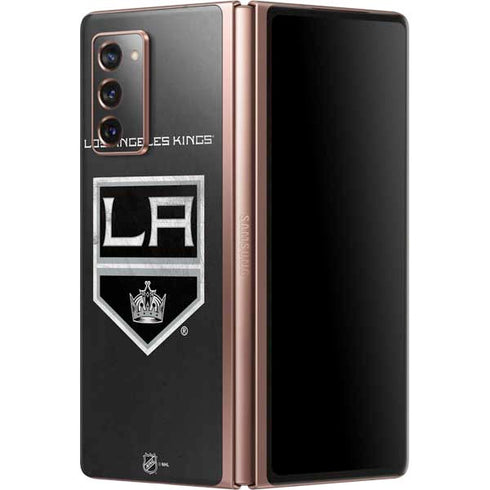NHL Los Angeles Kings Distressed Galaxy Z Fold2 5G Skin