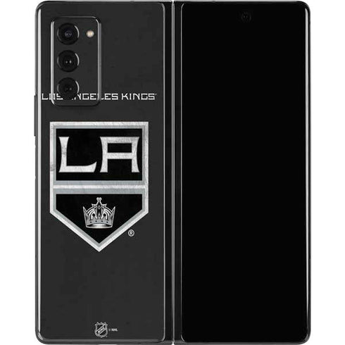 NHL Los Angeles Kings Distressed Galaxy Z Fold2 5G Skin