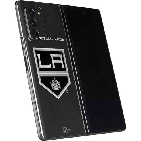 NHL Los Angeles Kings Distressed Galaxy Z Fold2 5G Skin