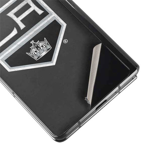 NHL Los Angeles Kings Distressed Galaxy Z Fold2 5G Skin