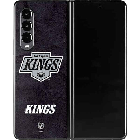 NHL Los Angeles Kings Distressed Galaxy Z Fold3 5G Skin