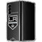 NHL Los Angeles Kings Distressed Galaxy Z Fold4 5G Clear Case